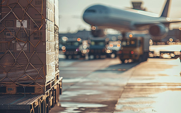 Air freight secure transport